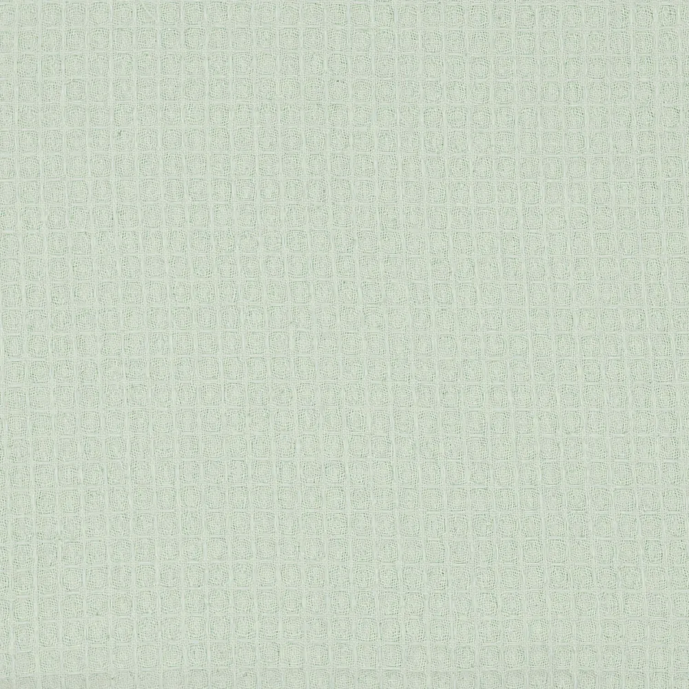Waffelpiqué Stoff Uni Pastel khaki