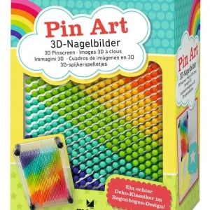 3D-Nagelbilder Regenbogen Pin Art