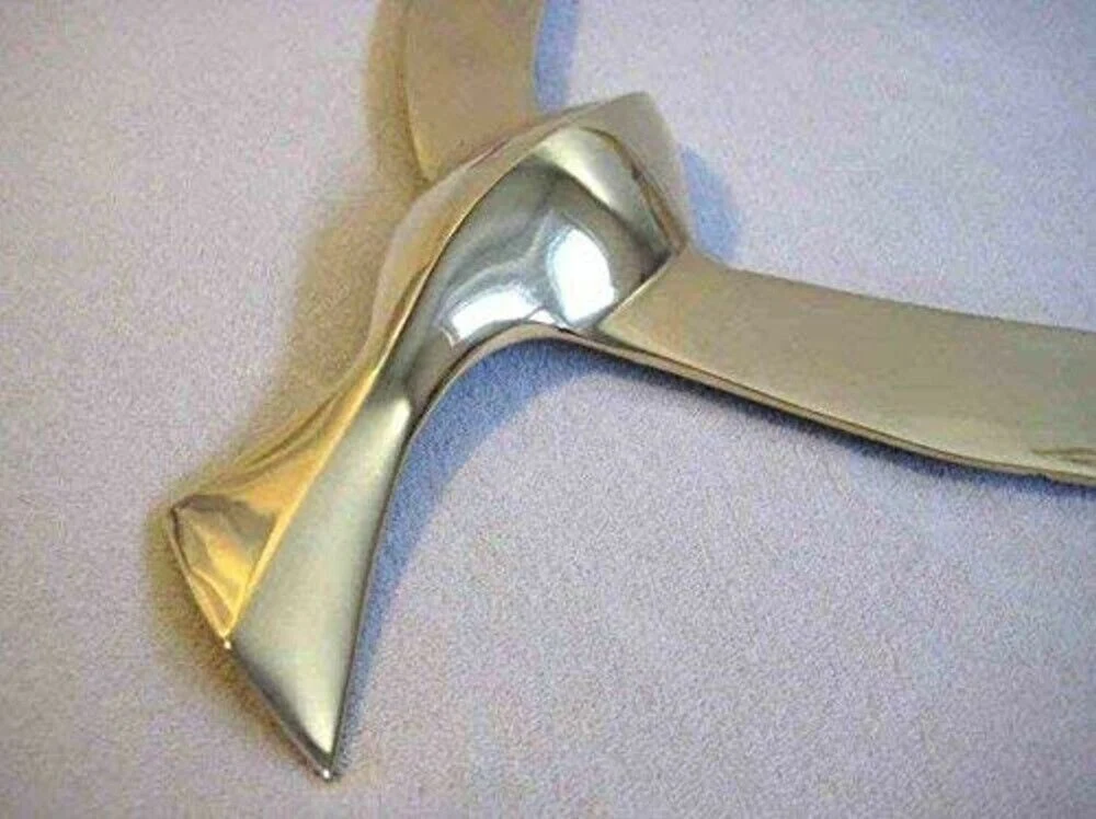 6er Set- SEHR EDEL- Möwe- Wanddeko mit Aufhängeringen- aus Messing - 15 cm