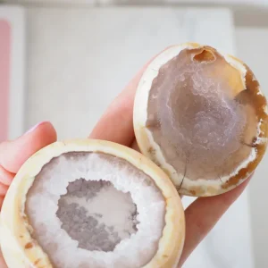 Achat Geode Druse Schatulle Box ca. cm [x] - aus Brasilien
