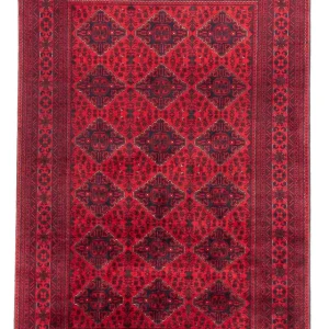 Afghan Teppich - 285 x 198 cm - rot