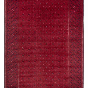 Afghan Teppich - 296 x 193 cm - rot
