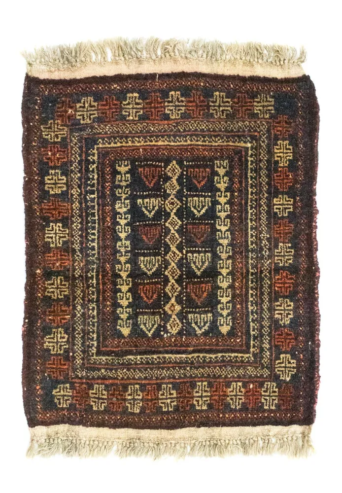 Afghan Teppich 70 x 57 cm