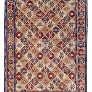 Afghan Teppich - 355 x 250 cm - hellbeige