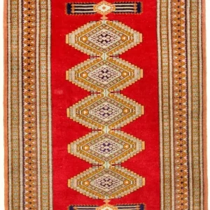 Afghan Teppich - Buchara 168 x 130 cm - rot
