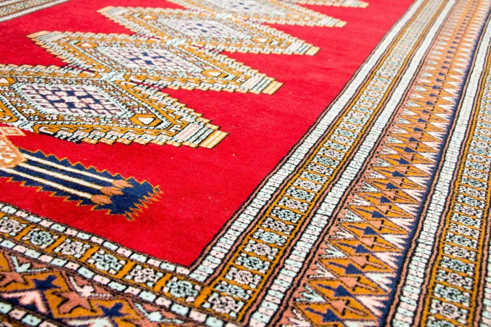 Afghan Teppich - Buchara 168 x 130 cm - rot