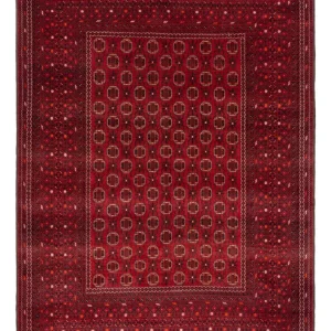 Afghan Teppich - Buchara - 274 x 198 cm - rot