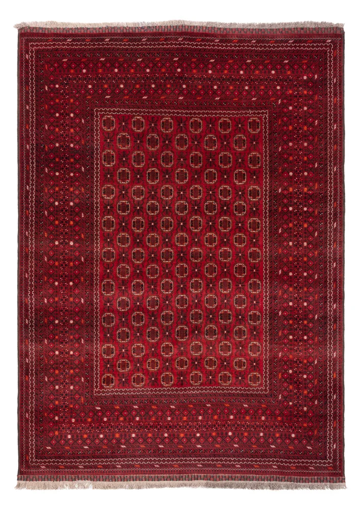 Afghan Teppich - Buchara - 274 x 198 cm - rot