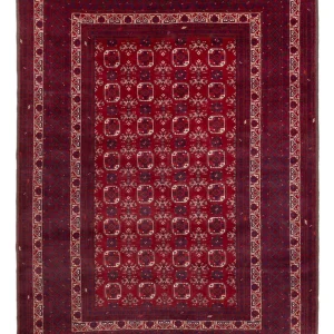 Afghan Teppich - Buchara - 288 x 197 cm - rot