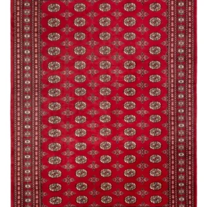 Afghan Teppich - Buchara - 298 x 198 cm - rot