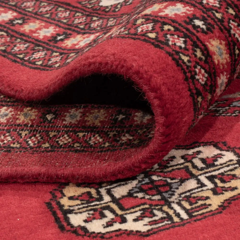 Afghan Teppich - Buchara - 298 x 198 cm - rot