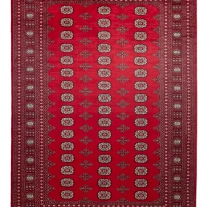 Afghan Teppich - Buchara - 306 x 197 cm - rot