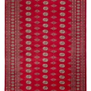 Afghan Teppich - Buchara - 307 x 201 cm - rot