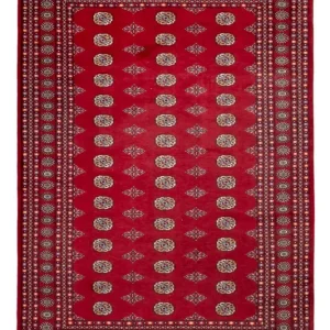 Afghan Teppich - Buchara - 308 x 207 cm - rot