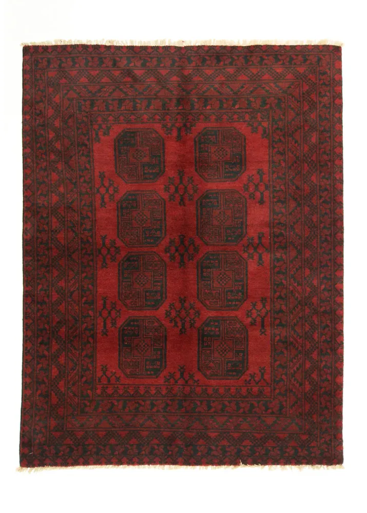 Afghan Teppich - Filpa 193 x 147 cm - rot