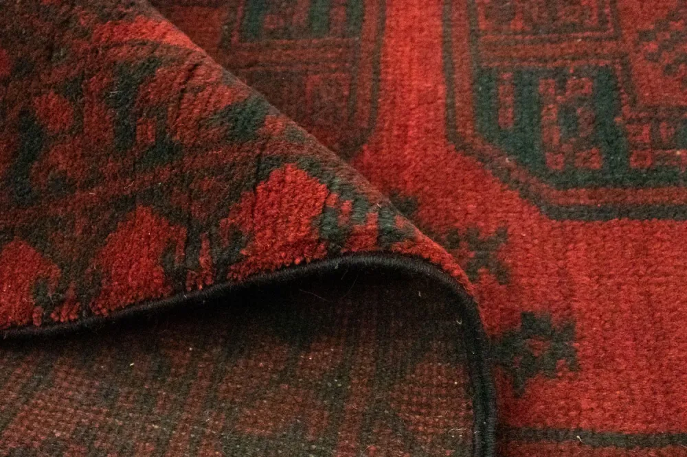 Afghan Teppich - Filpa 193 x 147 cm - rot