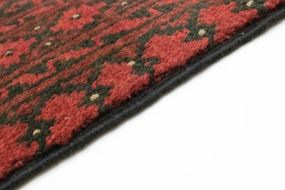Afghan Teppich - Filpa 391 x 299 cm - dunkelrot