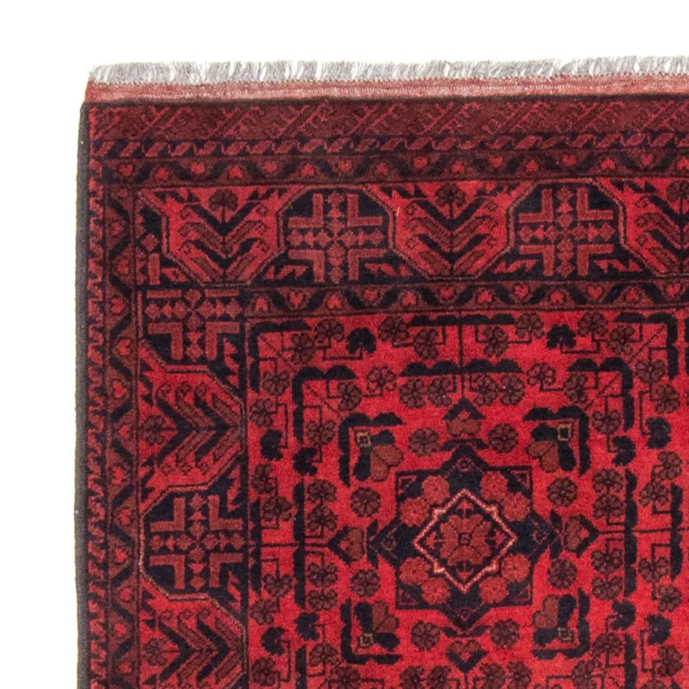 Afghan Teppich - Kunduz 187 x 122 cm - rot