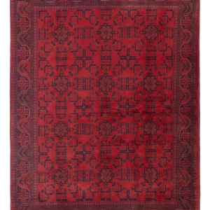 Afghan Teppich - Kunduz - 231 x 173 cm - rot