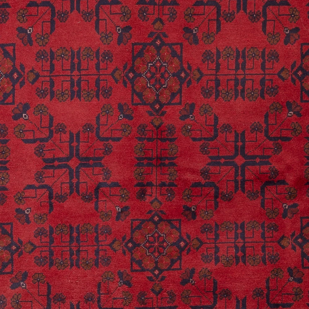 Afghan Teppich - Kunduz - 231 x 173 cm - rot