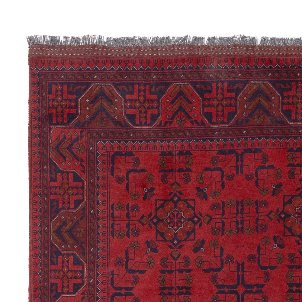 Afghan Teppich - Kunduz - 231 x 173 cm - rot