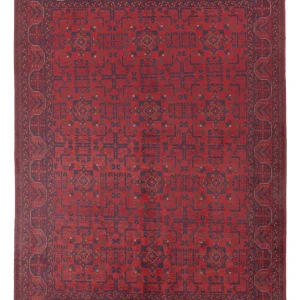 Afghan Teppich - Kunduz - 234 x 171 cm - rot
