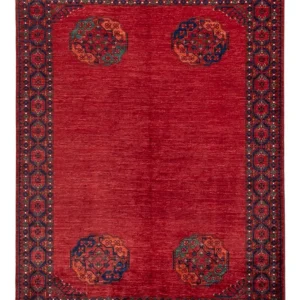 Afghan Teppich - Kunduz - 238 x 176 cm - rot