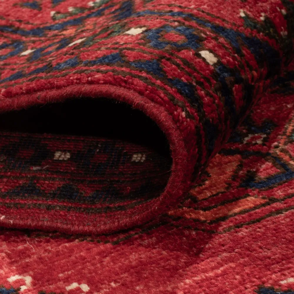 Afghan Teppich - Kunduz - 239 x 165 cm - rot