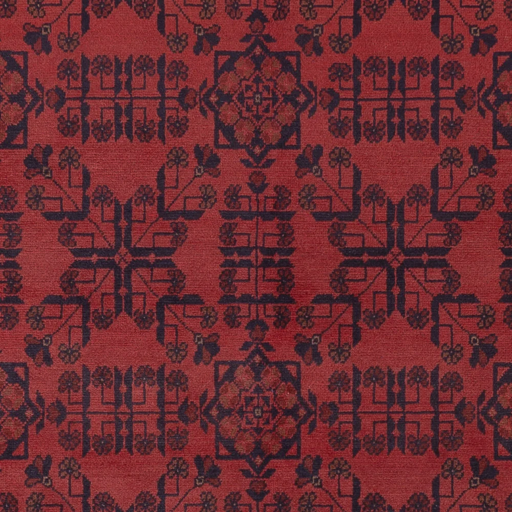 Afghan Teppich - Kunduz - 240 x 175 cm - rot