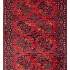 Afghan Teppich - Kunduz - 250 x 174 cm - rot
