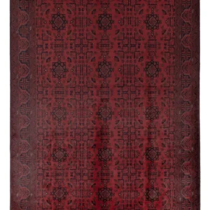 Afghan Teppich - Kunduz - 286 x 197 cm - rot