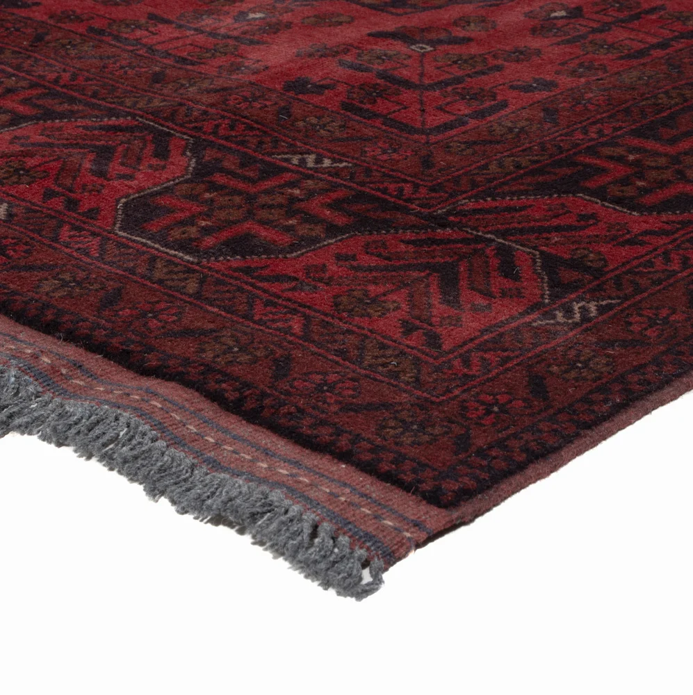 Afghan Teppich - Kunduz - 286 x 197 cm - rot