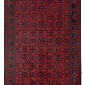 Afghan Teppich - Kunduz - 286 x 199 cm - rot