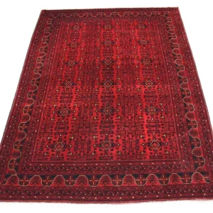 Afghan Teppich - Kunduz 290 x 207 cm - rot