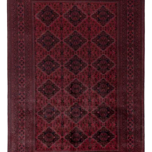 Afghan Teppich - Kunduz - 294 x 199 cm - rot
