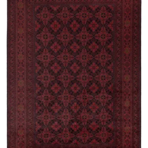 Afghan Teppich - Kunduz - 295 x 197 cm - rot