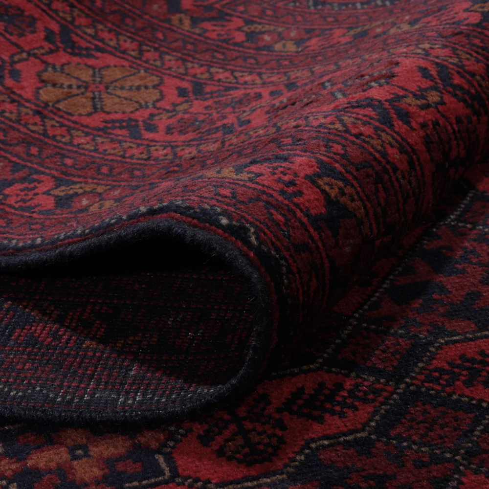 Afghan Teppich - Kunduz - 295 x 197 cm - rot
