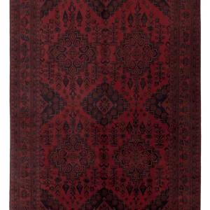 Afghan Teppich - Kunduz - 300 x 200 cm - rot