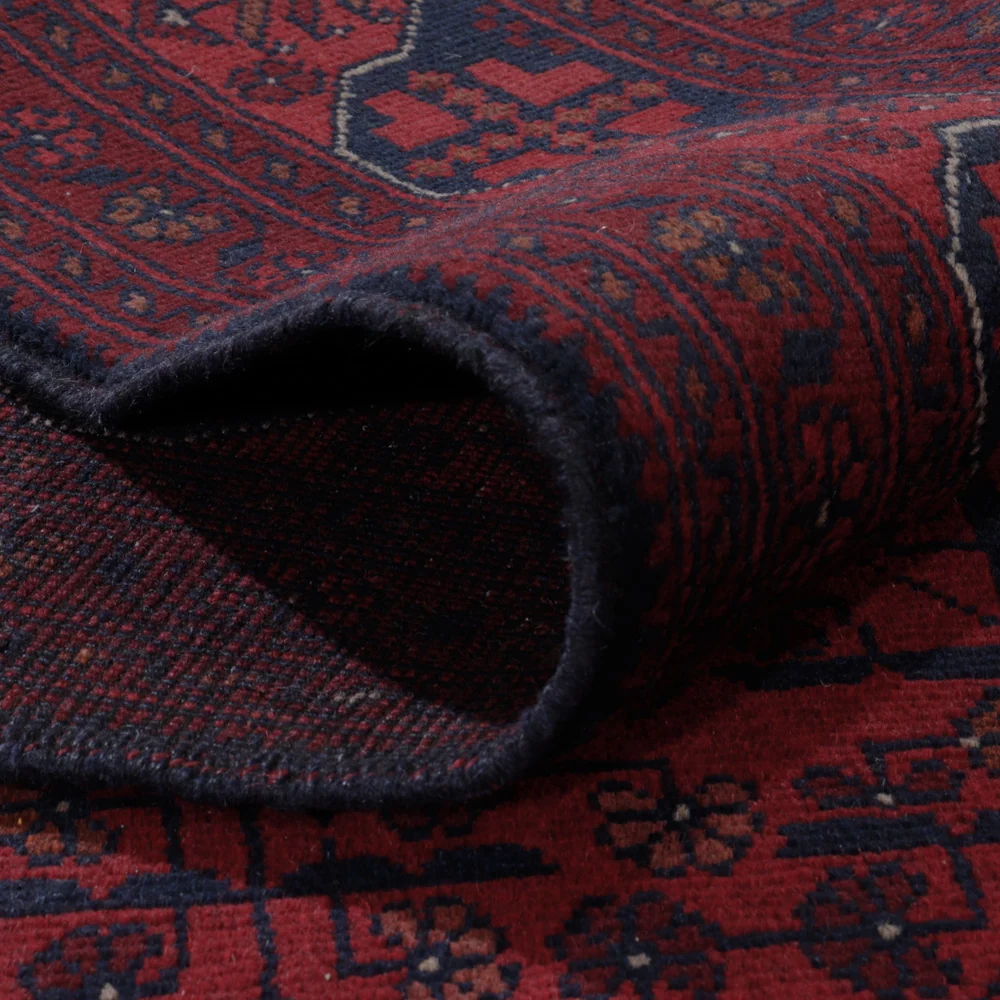 Afghan Teppich - Kunduz - 300 x 205 cm - rot