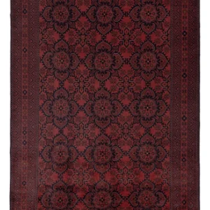 Afghan Teppich - Kunduz - 301 x 202 cm - rot