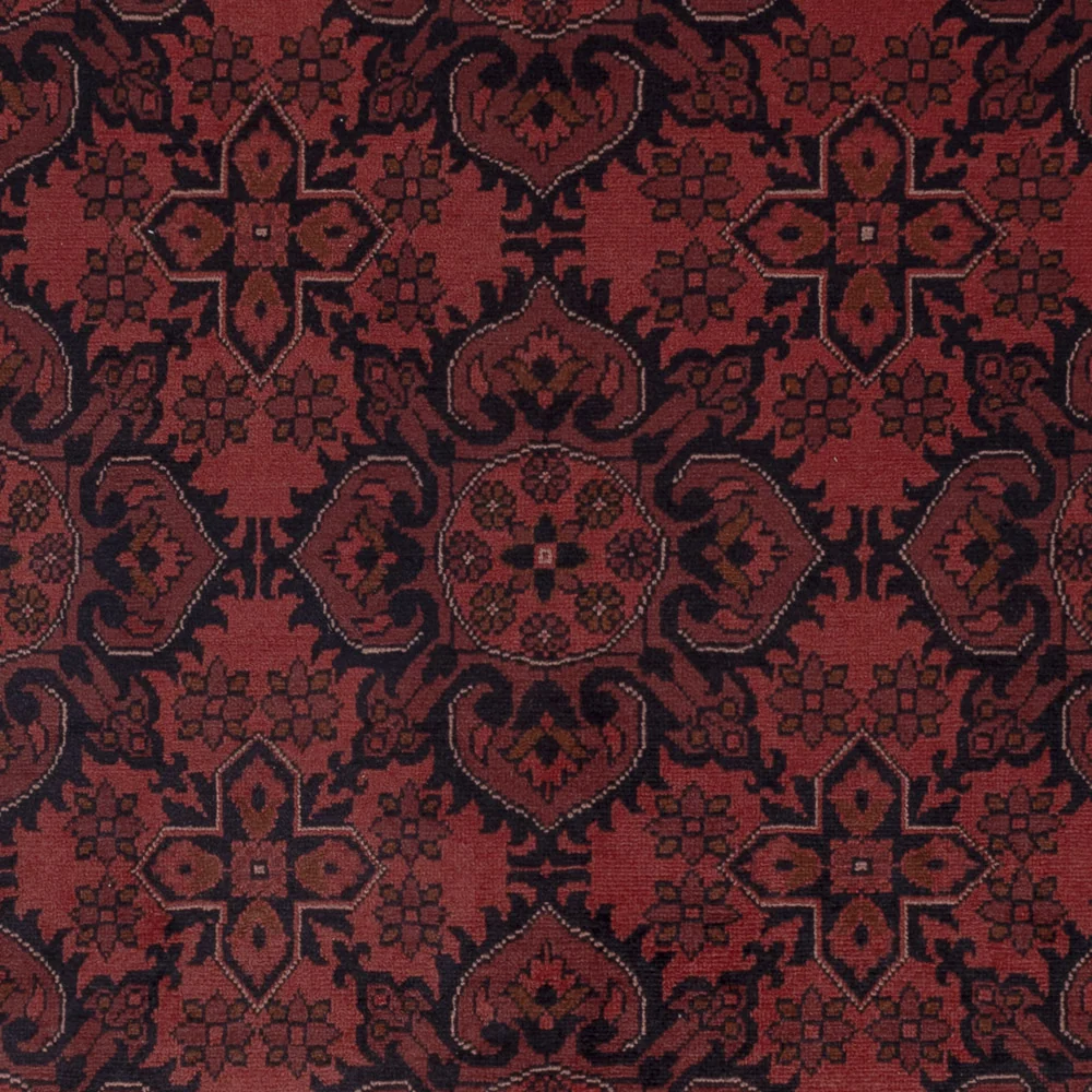 Afghan Teppich - Kunduz - 301 x 202 cm - rot