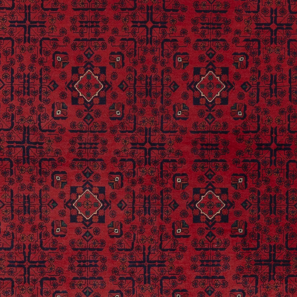Afghan Teppich - Kunduz - 336 x 248 cm - rot