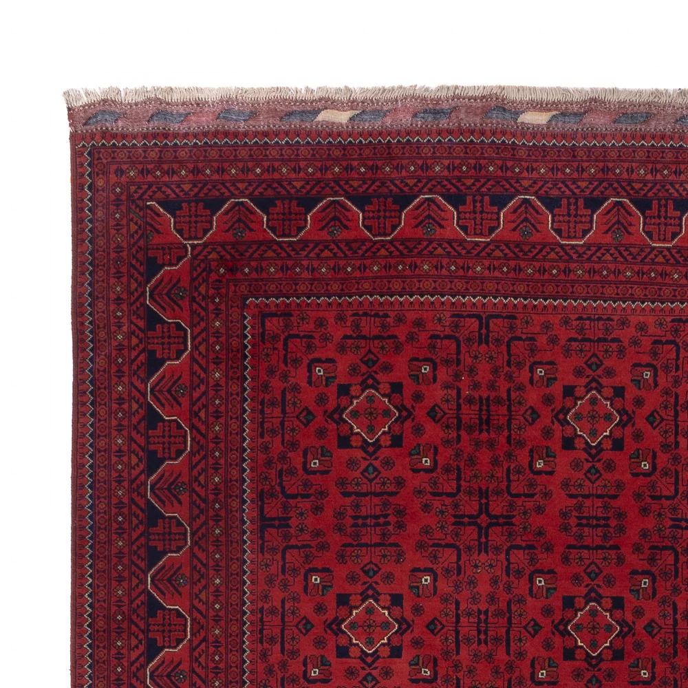 Afghan Teppich - Kunduz - 336 x 248 cm - rot