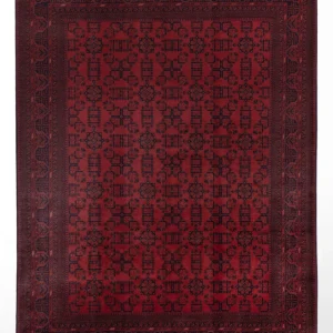 Afghan Teppich - Kunduz - 341 x 251 cm - rot
