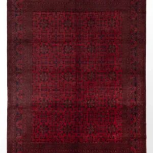 Afghan Teppich - Kunduz - 344 x 255 cm - rot