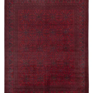 Afghan Teppich - Kunduz - 350 x 256 cm - rot
