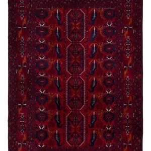 Afghan Teppich - Royal - 147 x 99 cm - rot