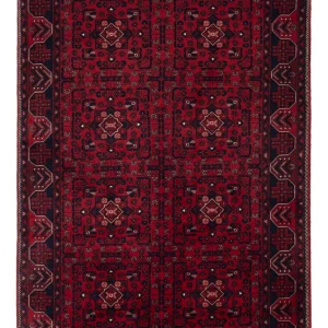 Afghan Teppich - Royal - 148 x 98 cm - rot
