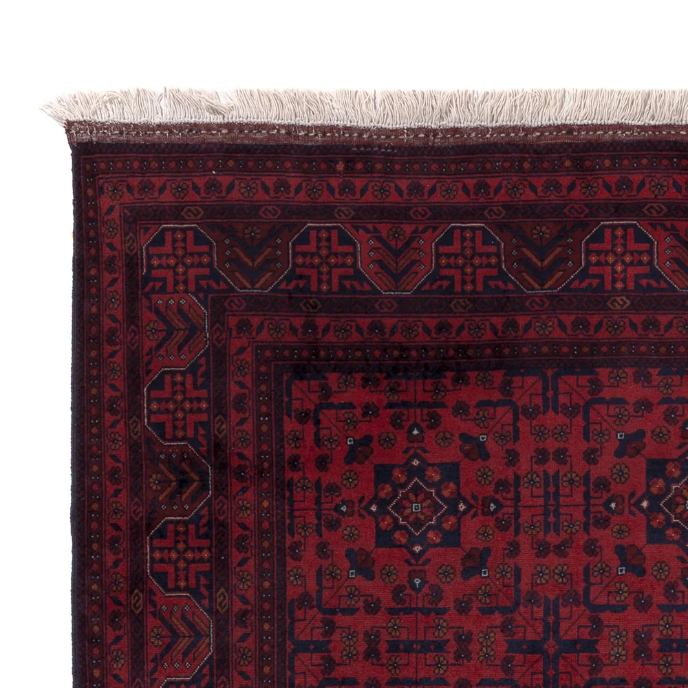 Afghan Teppich - Royal - 194 x 150 cm - rot