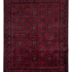 Afghan Teppich - Royal - 195 x 151 cm - rot